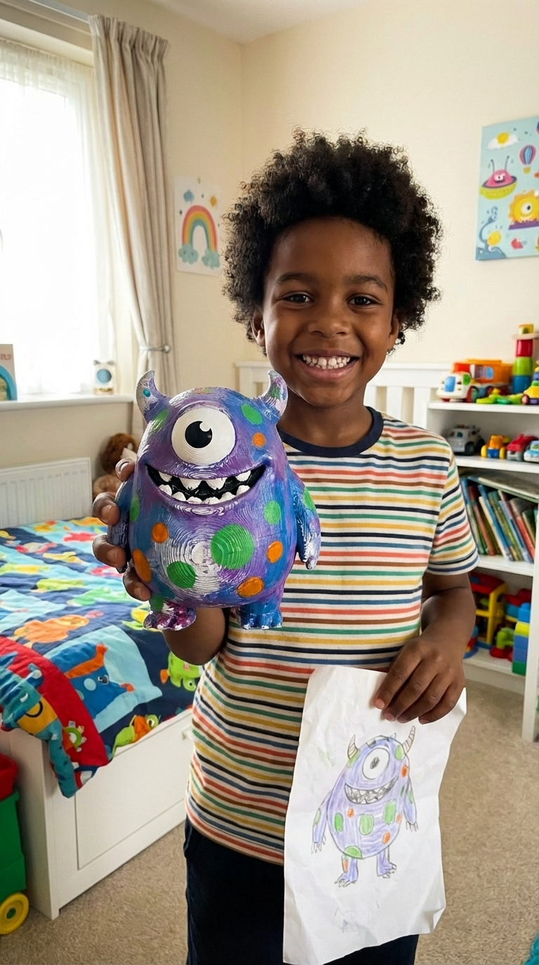 Fleckmonster — Ben, 5 Jahre